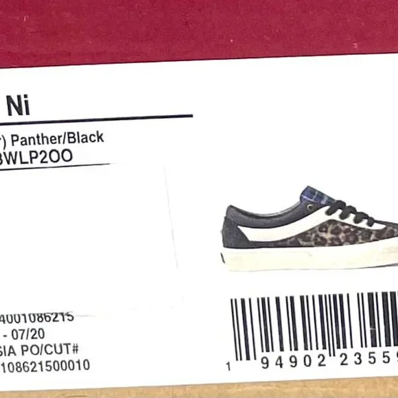 💖MEGA SALE💖Vans Bold Ni Panther Black Skateboarding Faux Fur  Men  VN0A3WLP2OO - Picture 10 of 11